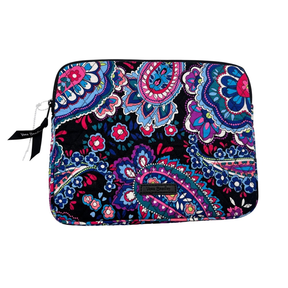 Vera Bradley Pouch Women OS Multicolor Excellent‎ Quilted Paisley 15223-R88